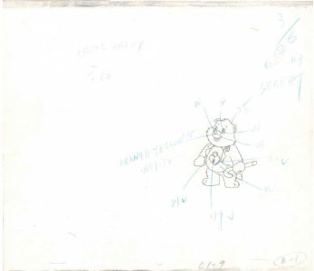 1980's Care Bears The Movie Original Animation Cel & Matching Drawing ...