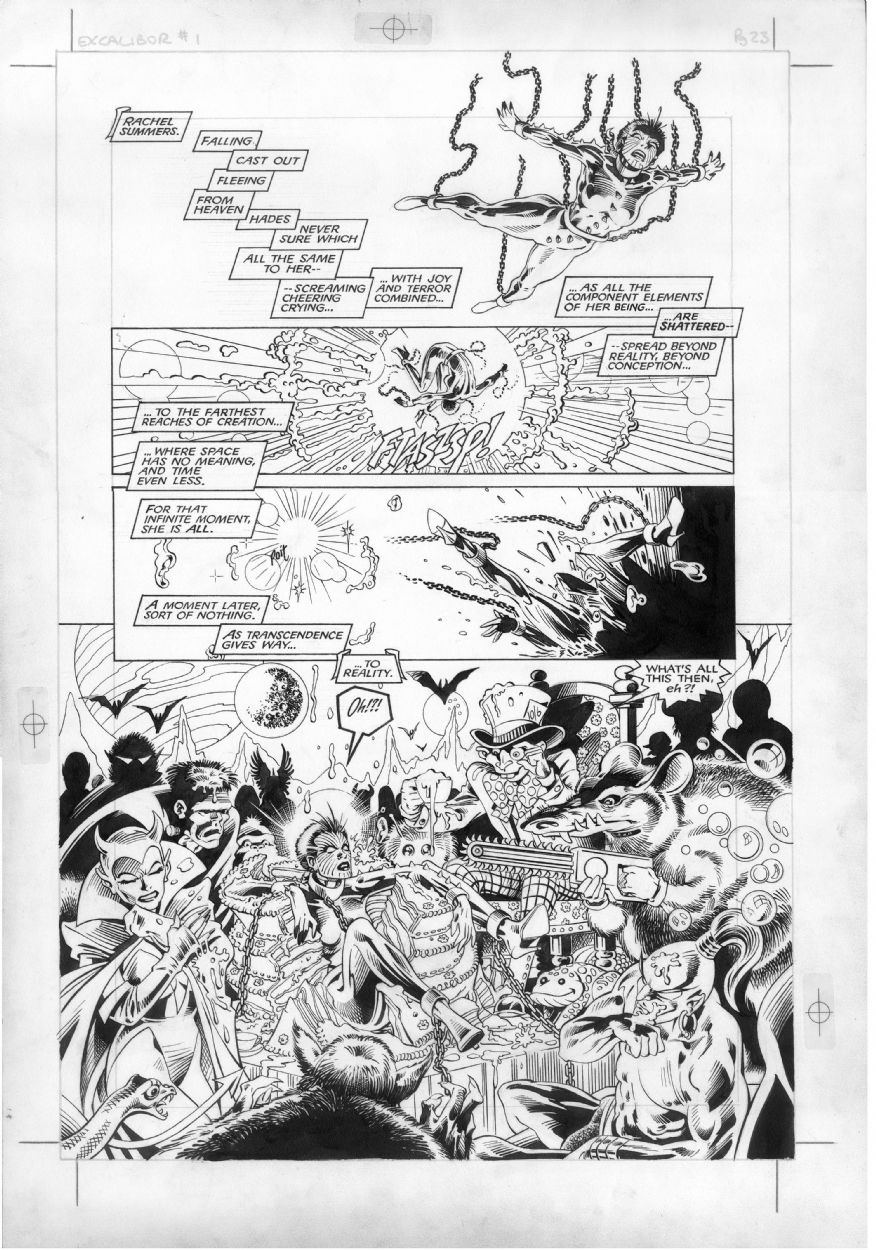 Alan Davis Excalibur Special #1 pg23, in Gary Land's Alan Davis ...