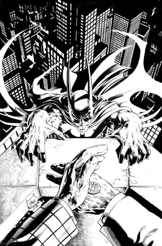 Mike Deodato Jr. Batman Vs Two Face