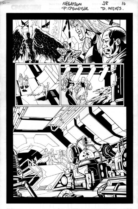 Negation War #01 pg. 10, in Gil Dowling's Negation Comic Art Gallery Room