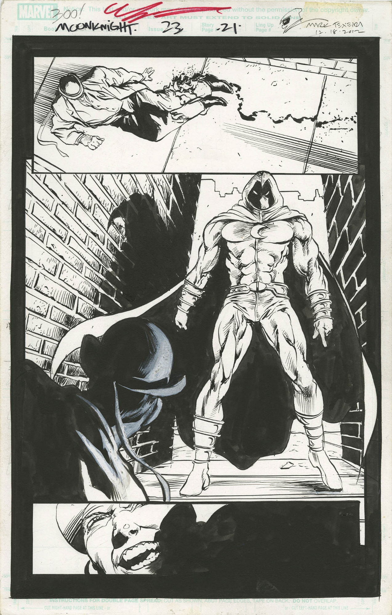 Mark Texeira Original Art For Sale