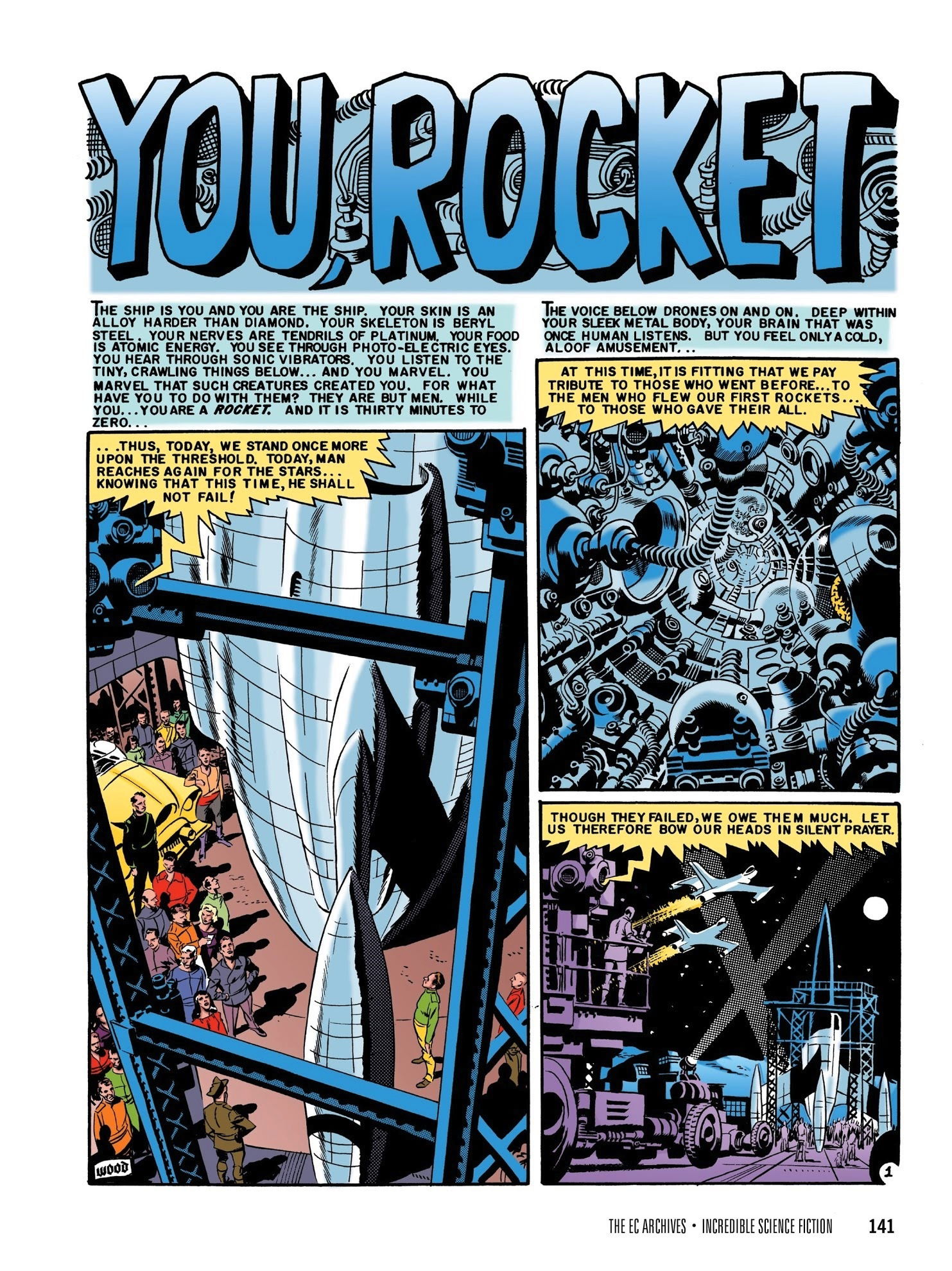 Incredible Science Fiction #31, You, Rocket page 1, in Sean Clarke's EC ...