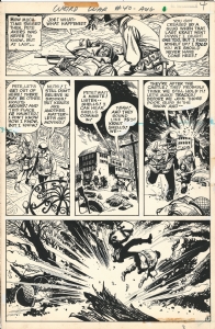 Fred Carrillo - Weird War Tales 40, page 4, August 1975 Comic Art