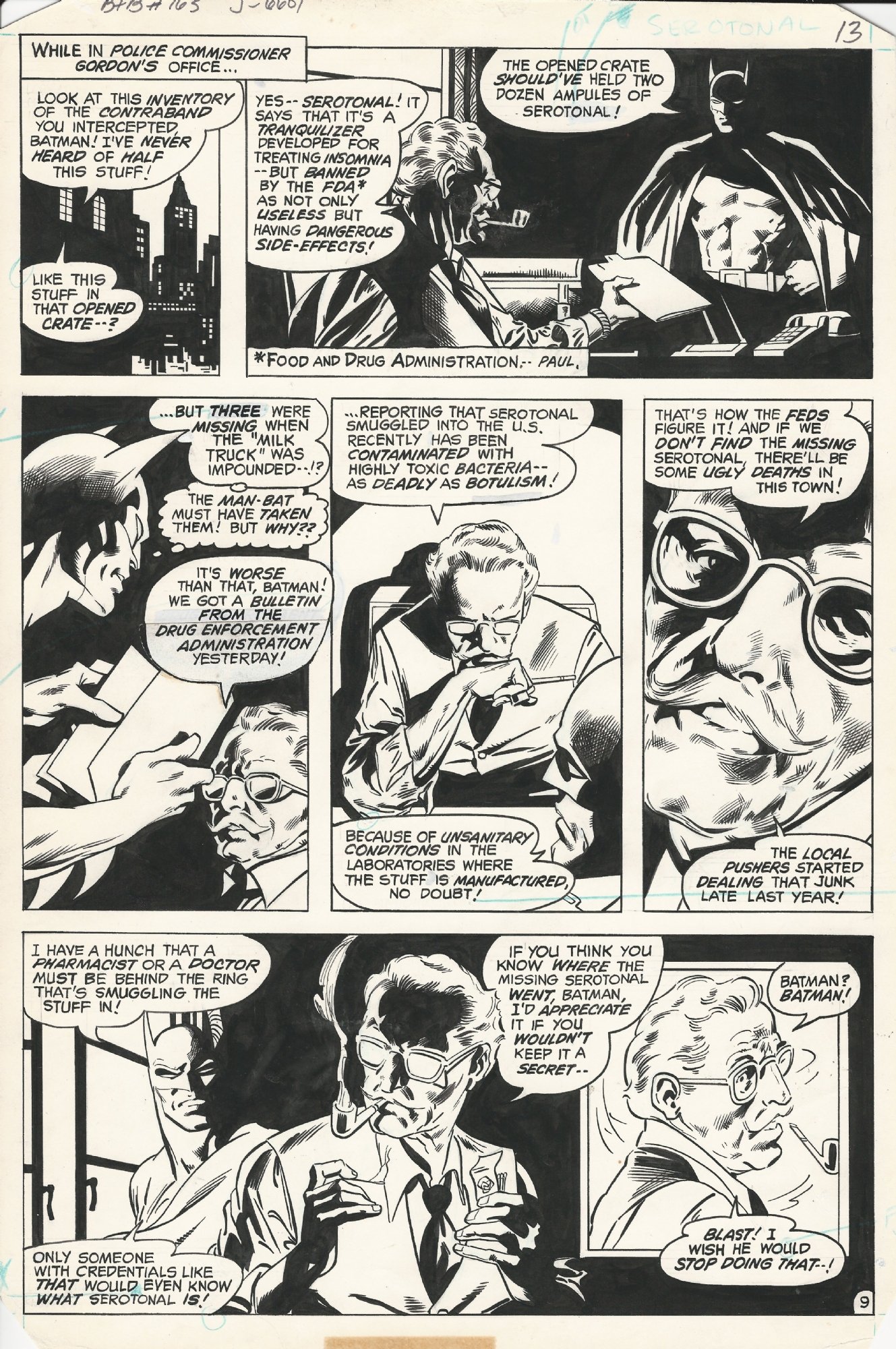 Don Newton - The Brave and the Bold 165, page 9, August 1980, in Peter  Roe's Batman and Bat Family - Modern Published Art Comic Art Gallery Room