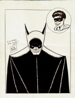 BOB KANE: Batman and Robin, Comic Art