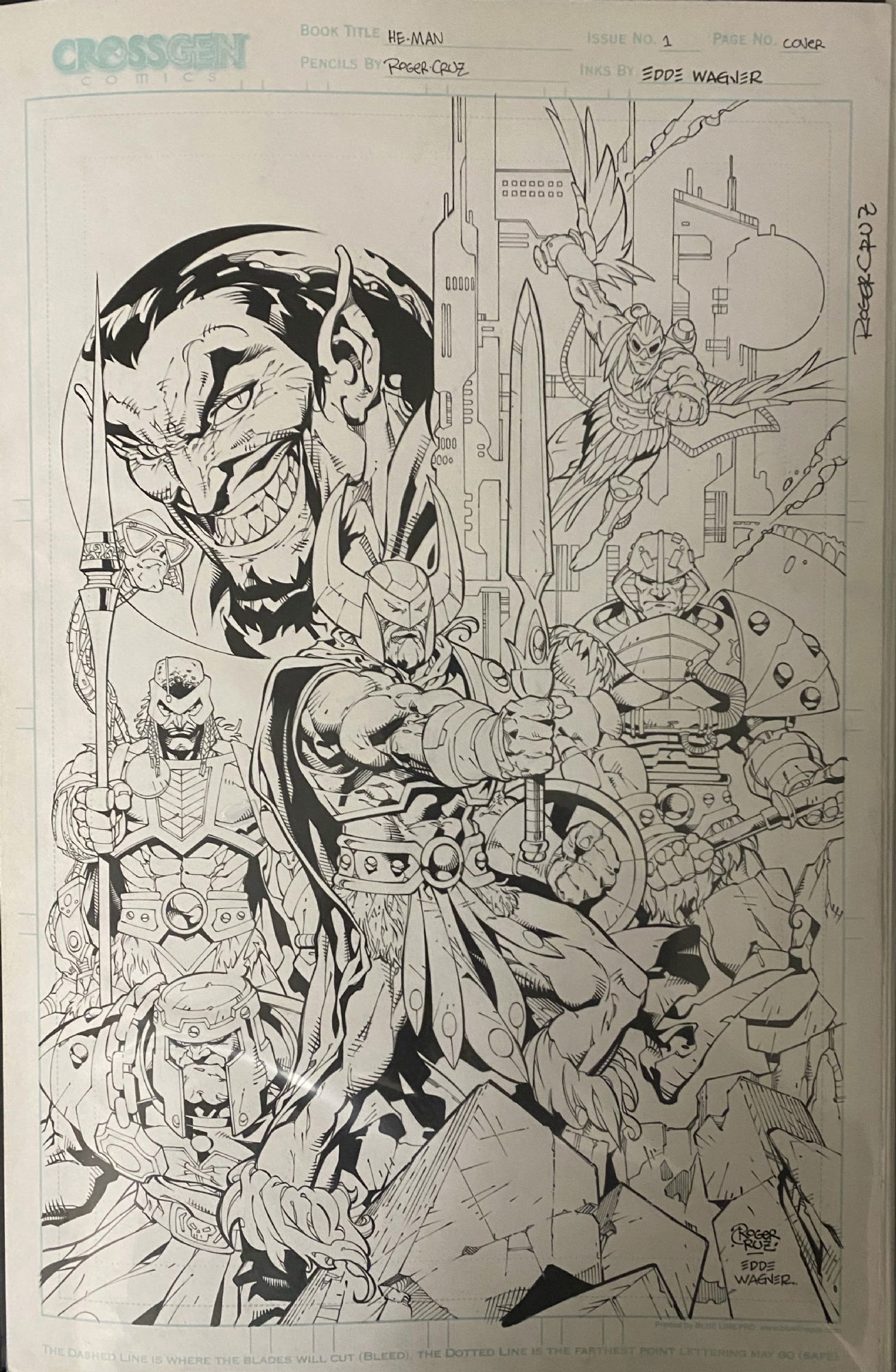 Masters of the Universe The Origin of Skeletor 1 Unpublished