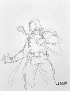 G.I. Joe: Cobra Commander (G.I. Joe #297 Cover Pencils) Comic Art