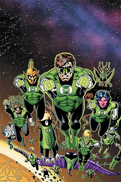 Green Lantern #127 Cover by Brian Bolland, in Edward Acle's Brian Bolland  Comic Art Gallery Room