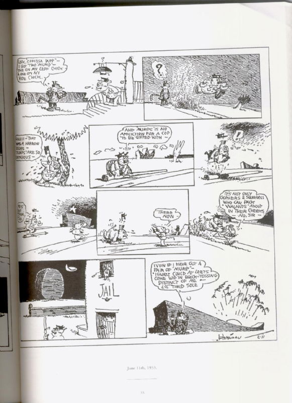 HERRIMAN Krazy Kat 1933, in Alain Chomet's HERRIMAN George Comic Art ...