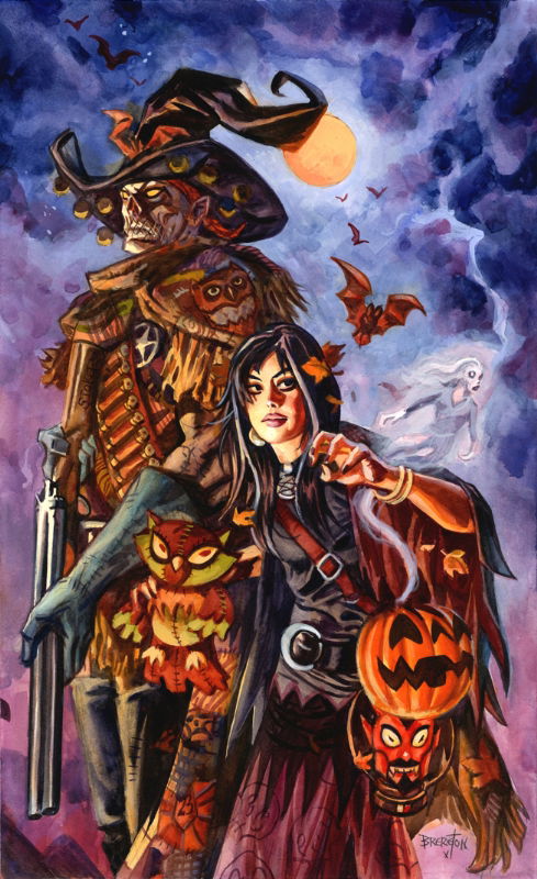 Dan Brereton - Halloween Girl and the Gunwitch of the Nocturnals, in ...