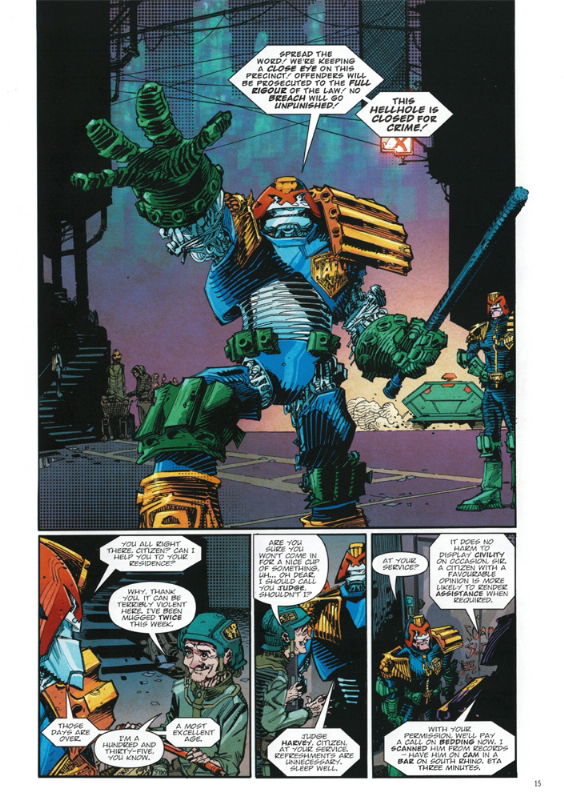 2000AD Prog 2025 (Judge Dredd Harvey), in Brent McDonald's John