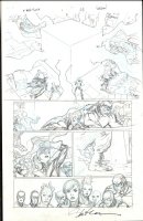 X-Men: Battle of the Atom 1 p 28 (pencils) by Stuart Immonen Comic Art