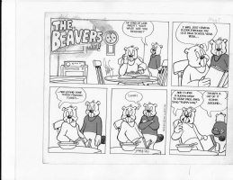 The Beavers 05/03/77 by Dave Sim Comic Art