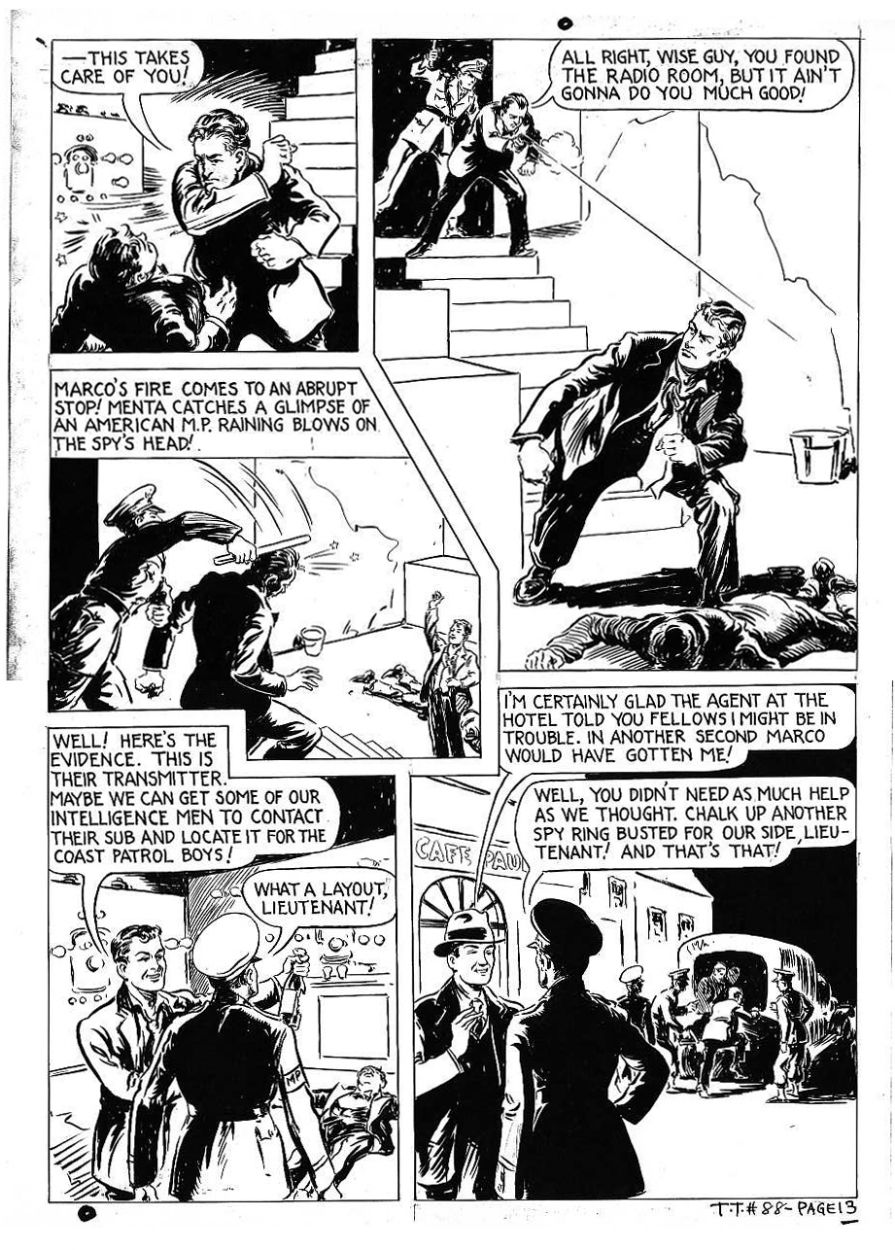 The Triple Terror In Tip Top Comics 88 P 13 (sept 1943), In Brian 