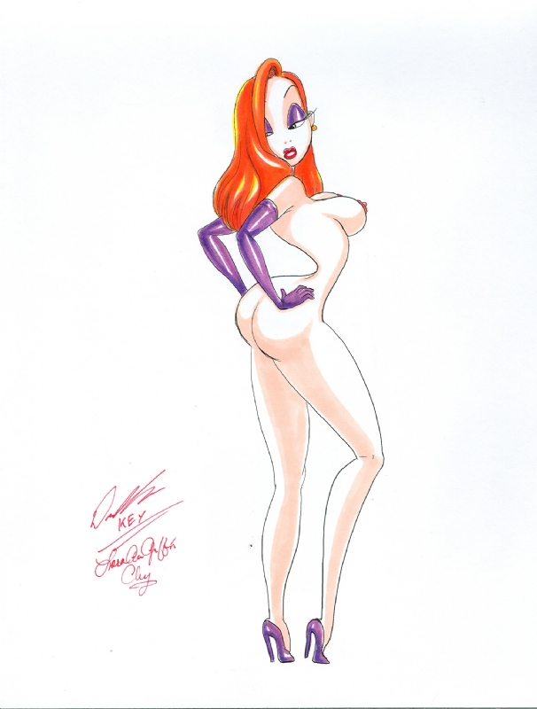 606px x 800px - Jessica Rabbit (Nude) Full Length, in John Shepherd's Keyeske & Chykara  Yamada (Nudity) Comic Art Gallery Room