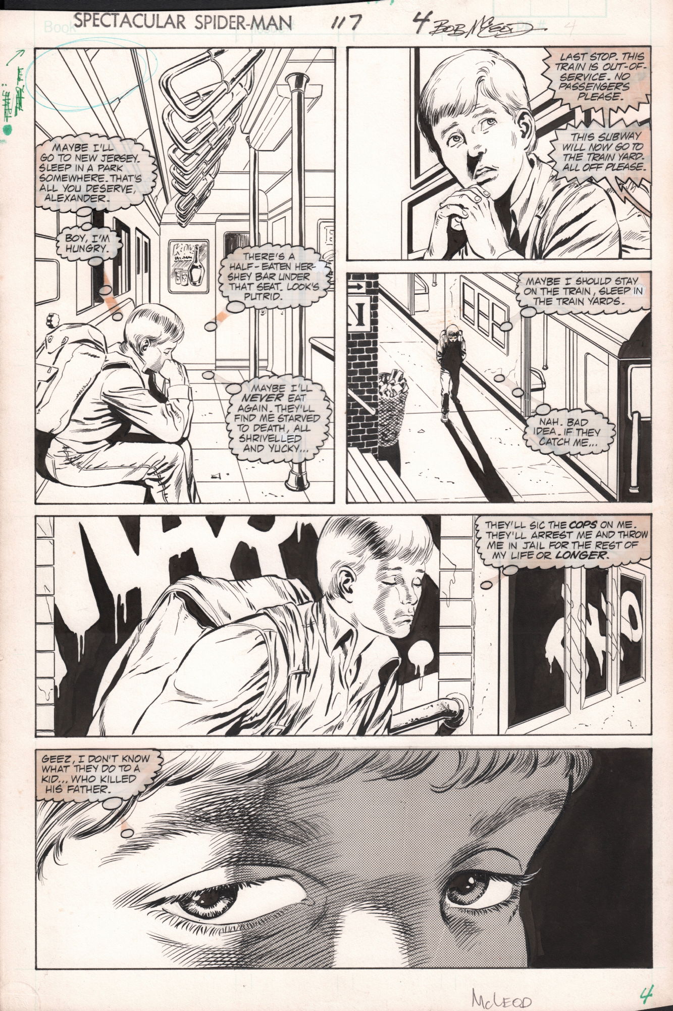 Peter Parker, The Spectacular Spider-Man issue 117, page 4, in Guy Van ...