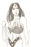 Avail. 5/13 12PM EST: Jenny Frison / Wonder Woman Visit Puerto Rico  Benefit Print (JSA Certified)