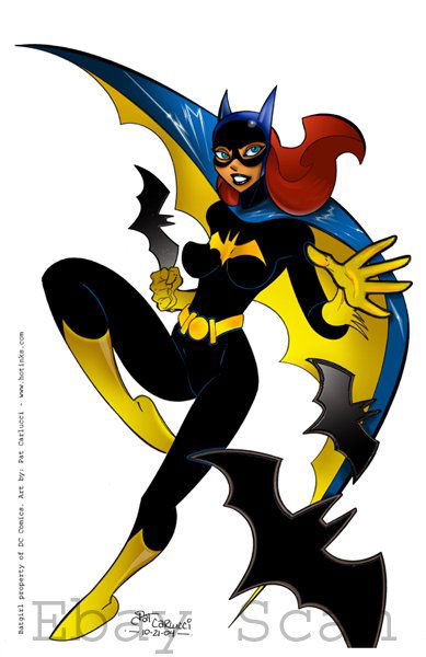 Batgirl swings into action!, in Pat Carlucci's COLOR work - prints for ...