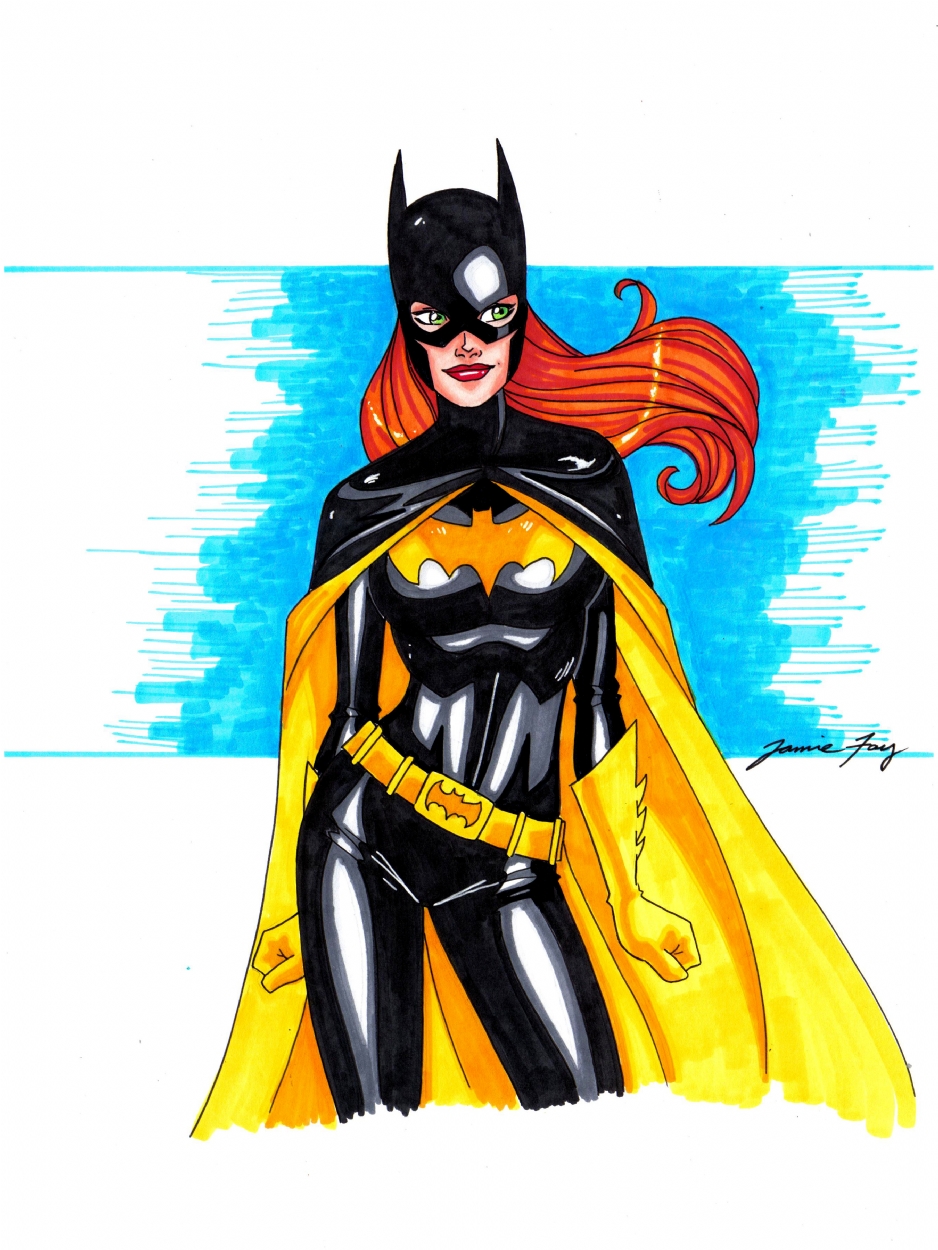 Batgirl by Jamie Fay, in Andrew Charipar's Batgirl Collection Comic Art ...