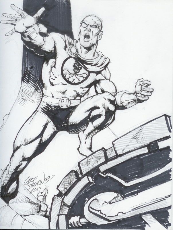 Baron Strucker, in Chris Belmonte's Convention Sketches Comic Art ...