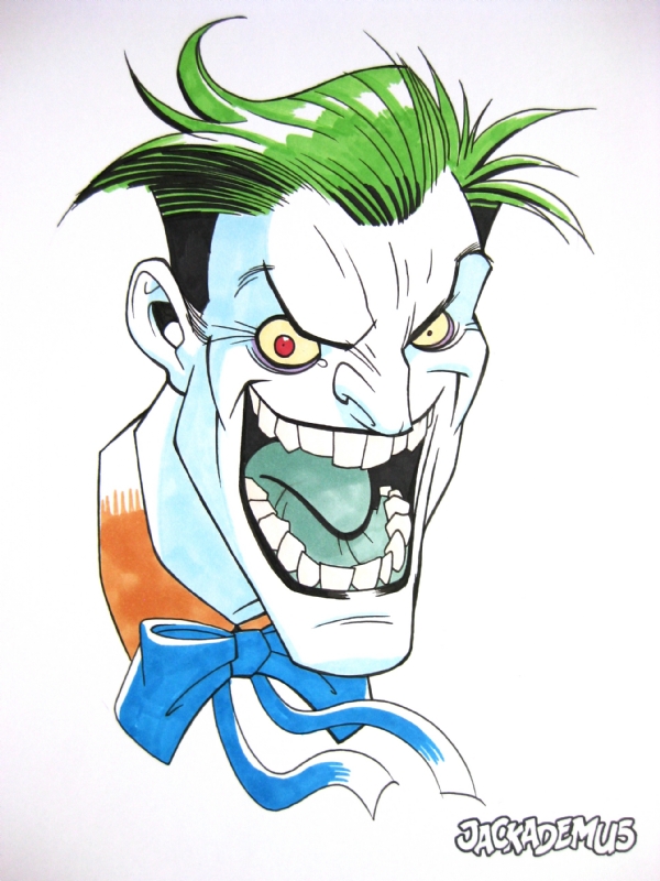 Jack Lawrence - Joker , in Xavi Molina's Sketches Leeds Comic Art ...