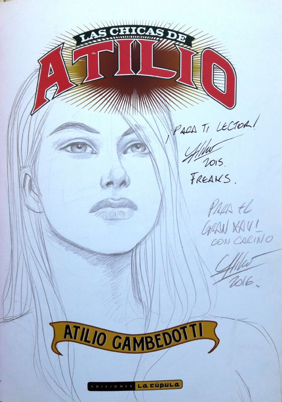 Girl Atilio Gambedotti In Xavi Molina S Gambedotti Atilio Comic Art Gallery Room