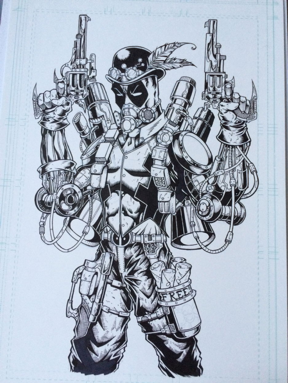 Deadpool -Steam King- by Free Isabelo, in Oliver .'s DEADPOOL / Bianchi ...