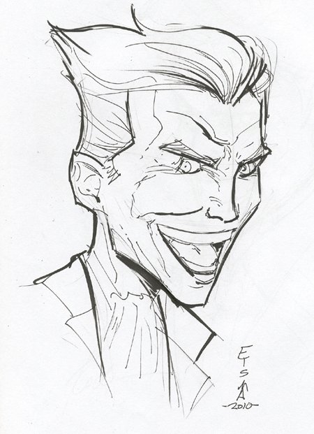 Page 038 The Joker by Joe Eisma NYCC 2010, in Donald Munsell's The ...