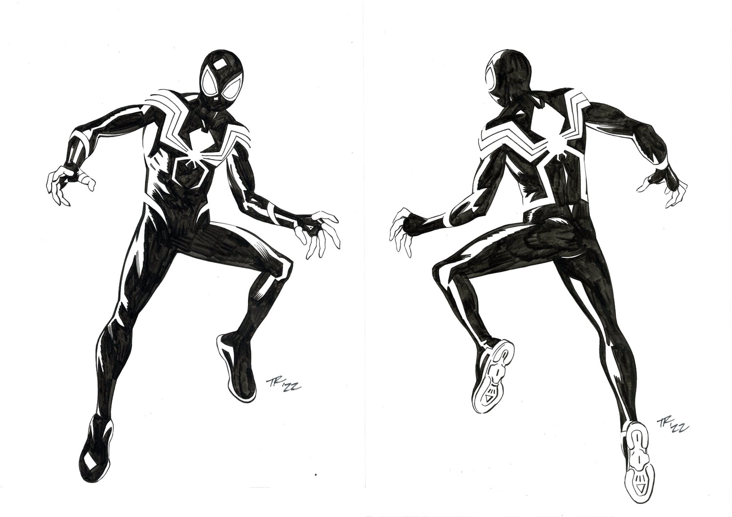 Miles Morales costume design by Tom Reilly (2022) - Spider-Verse ...