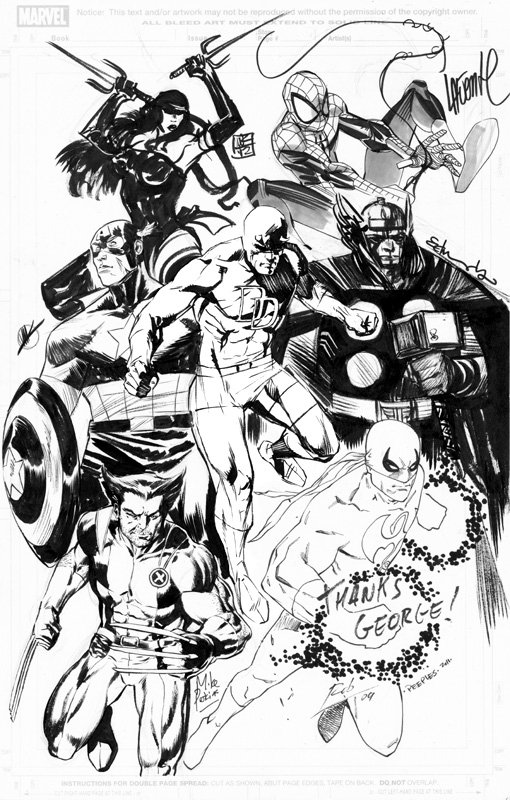 Daredevil / Iron First / Thor / Wolverine / Spiderman / Elektra ...