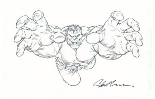 Incredible Hulk Merchandising Art by Stuart Immonen (2003) Comic Art