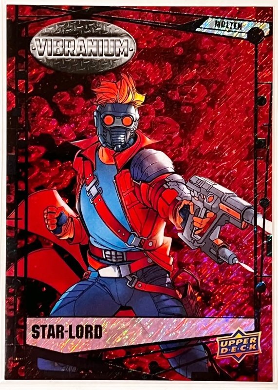 Legendary Star-Lord # 5 cover / Marvel Snap card / Upper Deck 