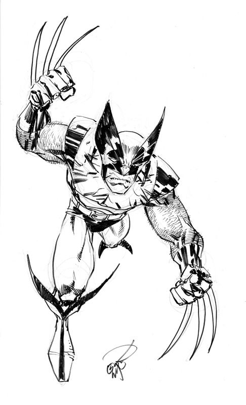 Wolverine Commission by Erik Larsen (Heroes Con 2017), in George H's ...