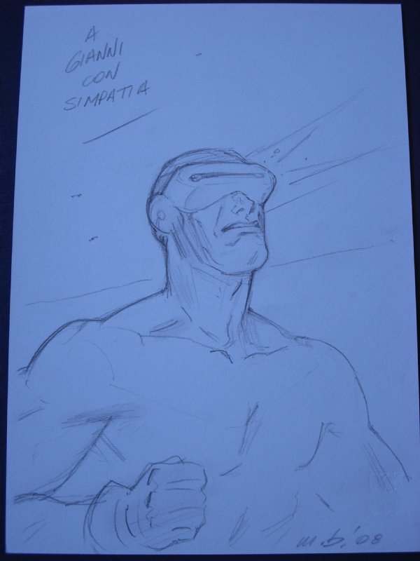 Cyclops - Manuel Bracchi, in Giovanni Zagaria's MARVEL UNIVERSE Comic ...