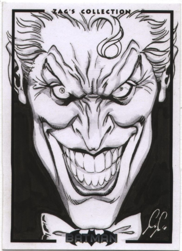 Joker - Claudio Castellini, in Giovanni Zagaria's SKETCH CARDS ...