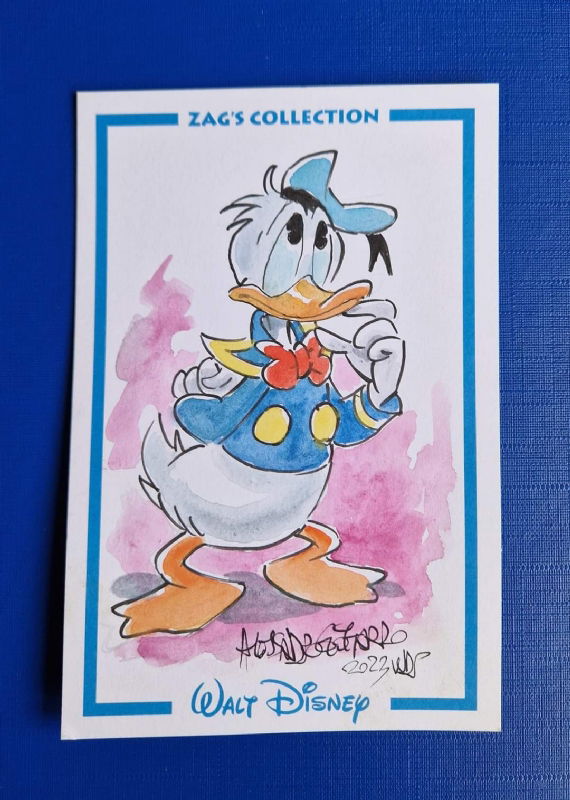 Donald Duck - Alessandro Gottardo, in Giovanni Zagaria's SKETCH CARDS ...