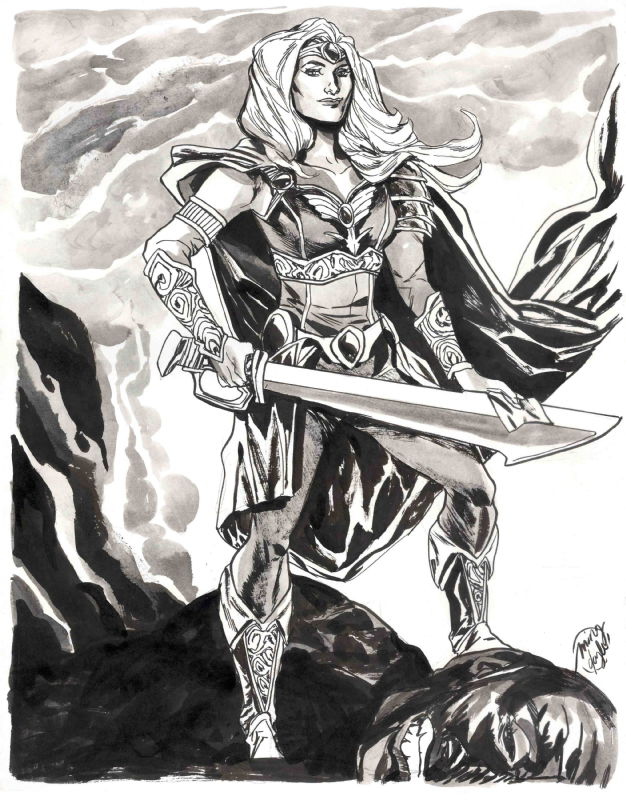 52 Amethyst by Ming Doyle, in Darby Watkins's Heroes Con 2014 Comic Art ...