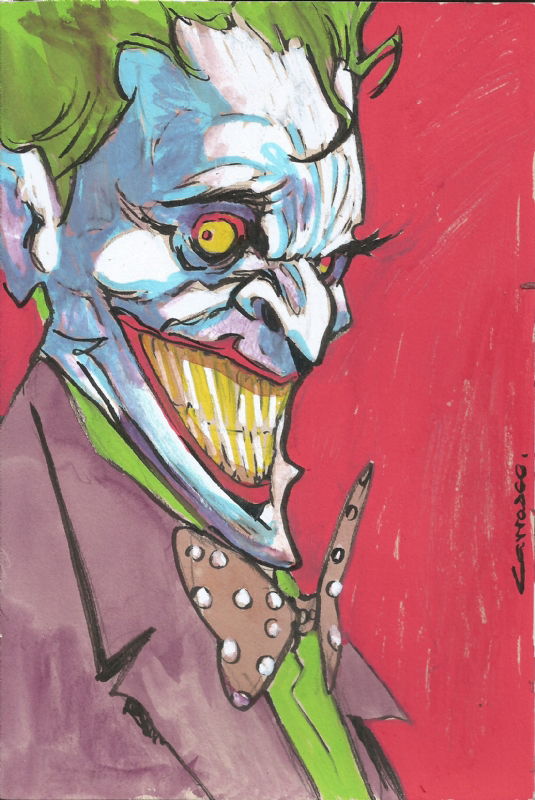 Joker Ilustración por Abel Carrasco, in G. Masip's Abel Carrasco Comic ...