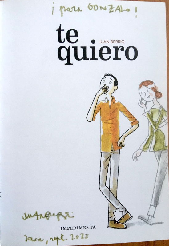 Te quiero sketch por Juan Berrio, in G. Masip's Juan Berrio Comic Art ...