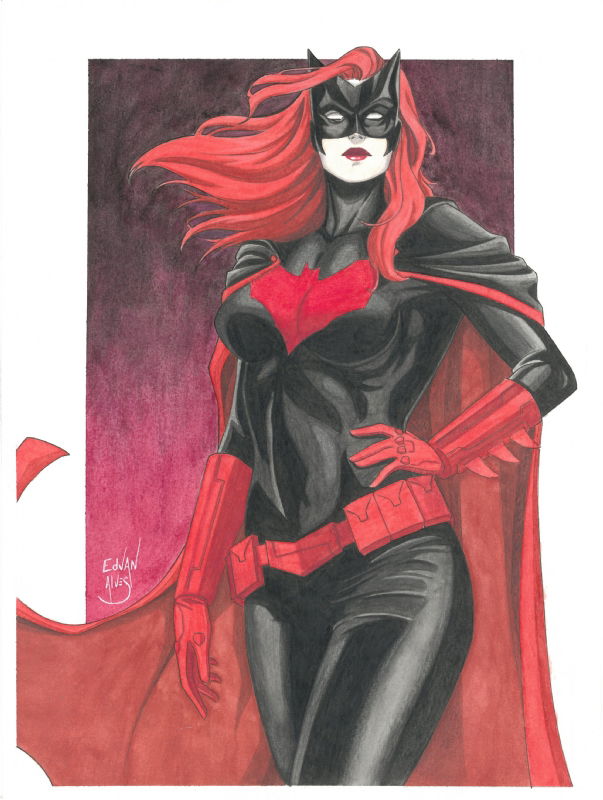 Batwoman, in Stéphane M's Divers Comics Comic Art Gallery Room