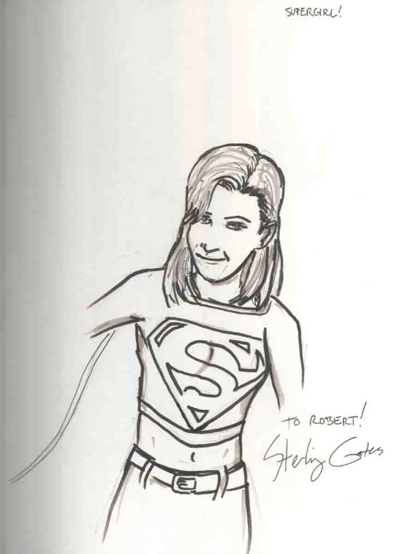 Supergirl - Sterling Gates, in Robert W's Superman Family Comic Art