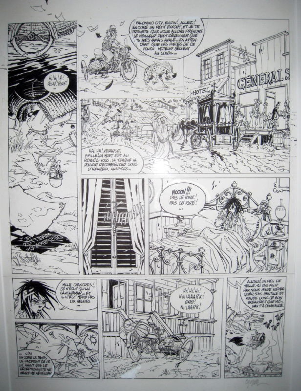 Cromwell - Minettos Desperados T1 pg 36, in Eric Zyxon's FB : Planches ...