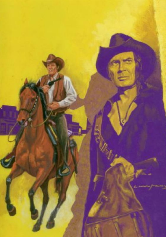 Caravana Oeste 159 Yul Brynner Western cover by Company 1973 in