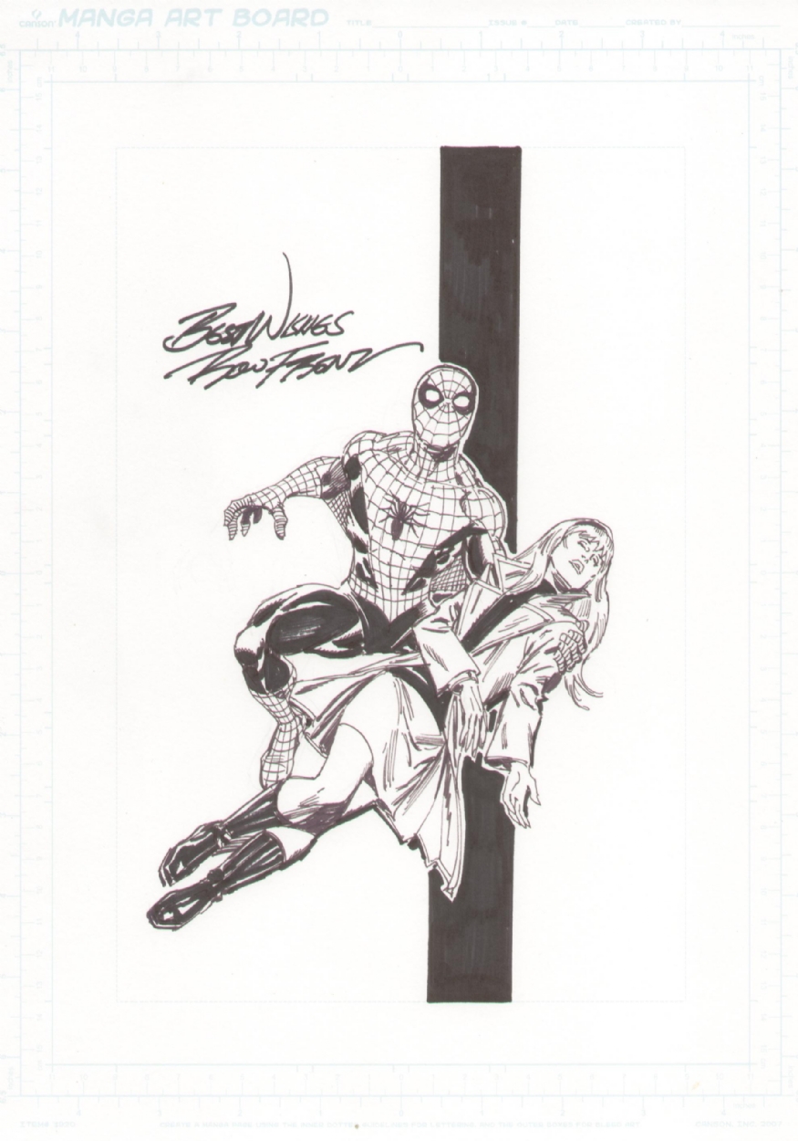 Spider-Man: Death of Gwen Stacy by Ron Frenz, in Kimberly ...