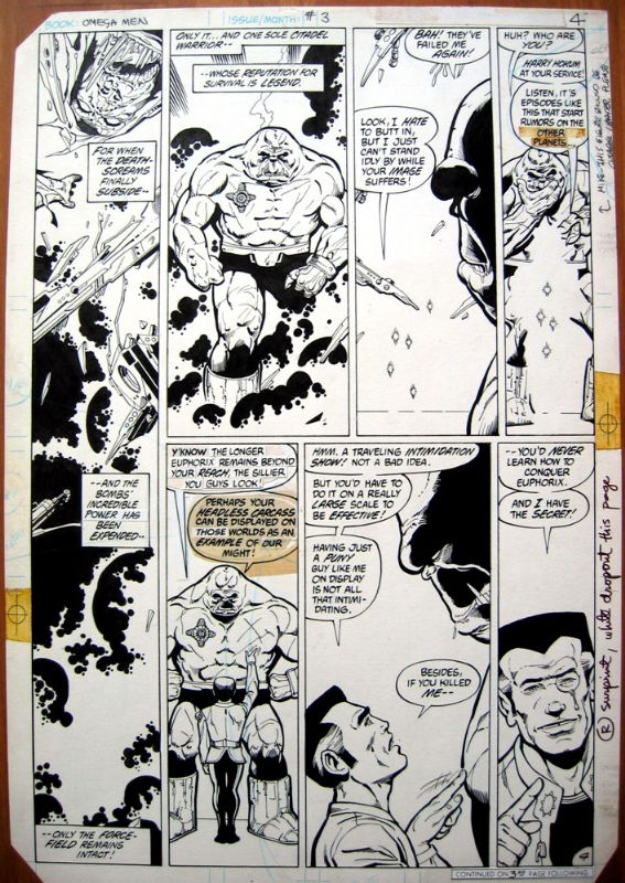 Keith Giffen Omega Men 3 page 4 DC 1983 in J rn Legde s J.L