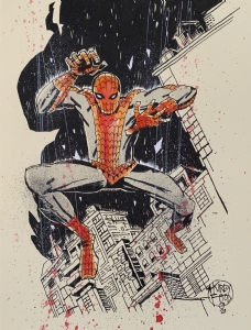 Spider-Man - Pin Up - Jack Kirby / Jim Mahfood, Comic Art