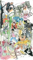 Copra #1-12 - Back Cover / Poster - Michel Fiffe, Comic Art
