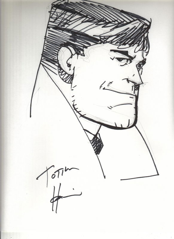 Howard Chaykin American Flagg Sketch Baltimore Comic-Con 2010, in ...