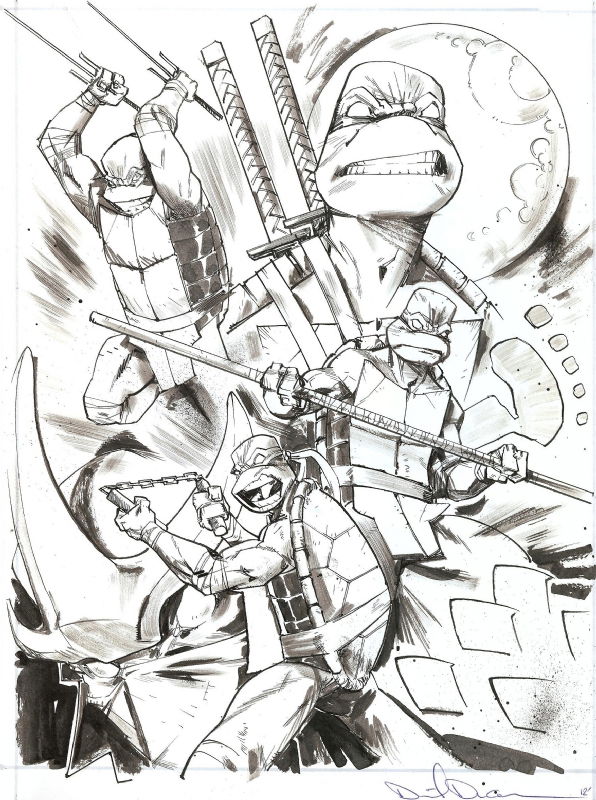 Duncan, Dan - TMNT Team, in Adam Estrella's Teenage Mutant Ninja ...