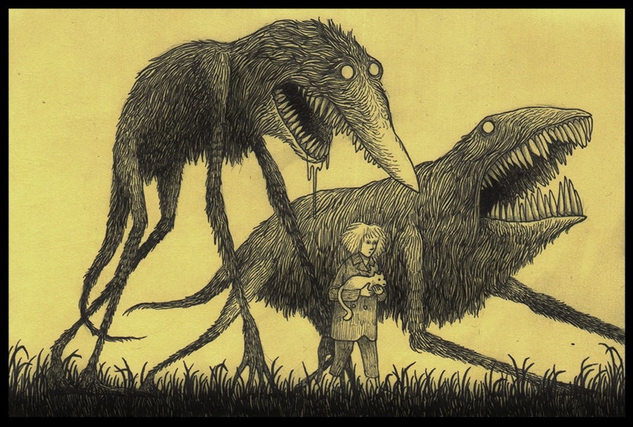 John Kenn Mortensen - Stick to the Road (Two Beasts and a Cat), in Tom ...